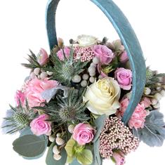 Basket Pastel Colours