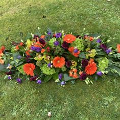Vibrant Casket Spray