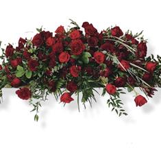 All Rose Casket Spray