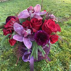 Hatbox Rose &amp; Orchid
