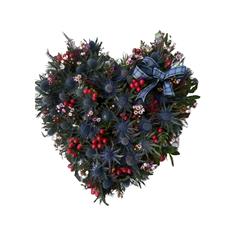Solid Thistle Heart Tribute