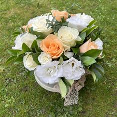 Hatbox Peach &amp; Cream