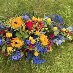 Funeral Spray Vibrant